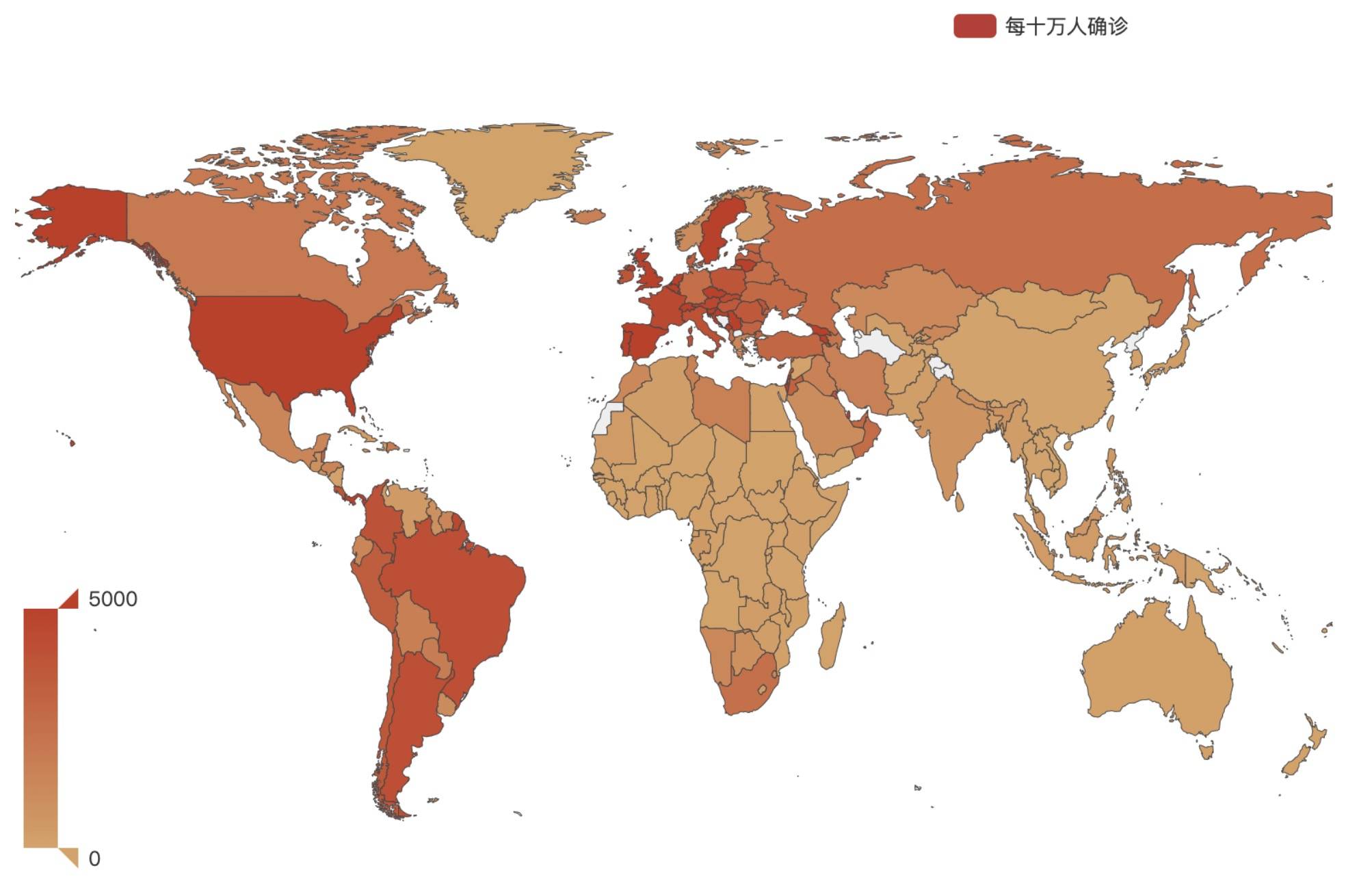 全球最新肺炎動態(tài)實時更新