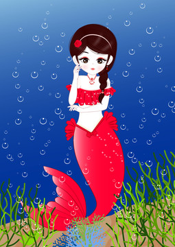 夢幻美人魚公主，動漫中的魅力與故事