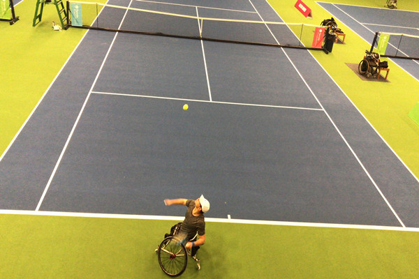 網(wǎng)球比賽得分，每一次揮拍都是自我超越的挑戰(zhàn)之路