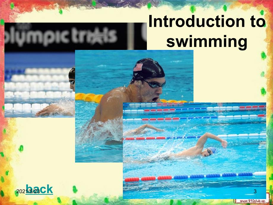 游泳比賽的英文表達(dá)及相關(guān)論述詳解