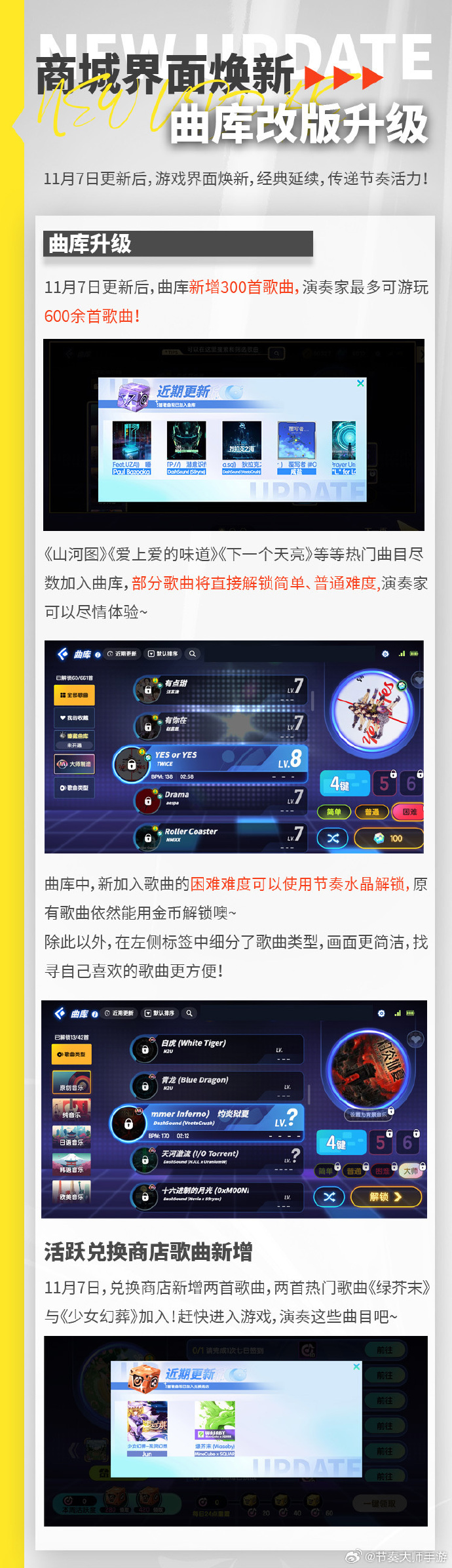 節(jié)奏大師最新版更新信息，音樂狂歡升級，節(jié)奏掌控再突破！