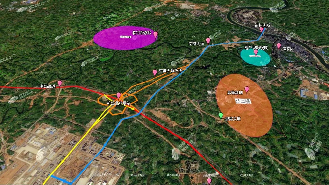 簡陽西內(nèi)環(huán)，自然美景的探索之旅