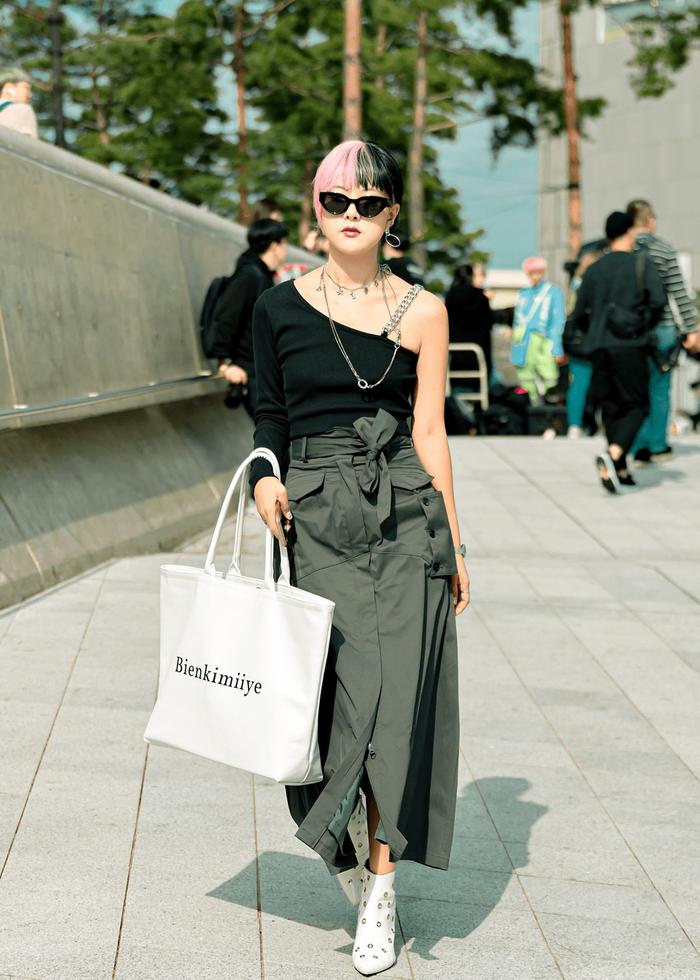 韓國街拍最新時尚潮流前線風(fēng)采展示