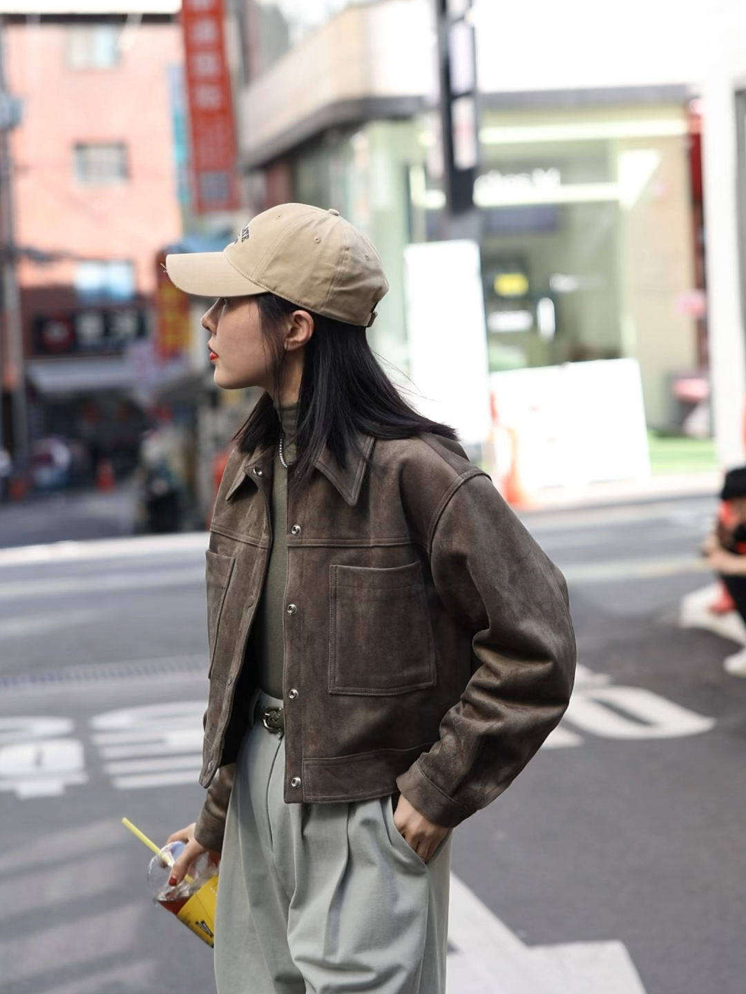 韓國街拍最新時尚潮流前線風(fēng)采展示